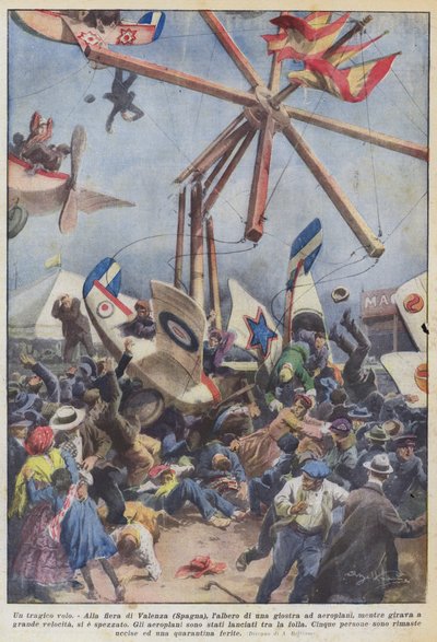 Un vuelo trágico de Achille Beltrame